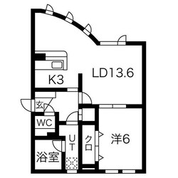 フォレスト月寒東の物件間取画像